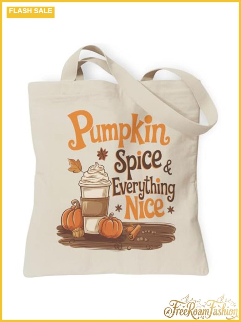Canvas Tote Bag Reusable Shoulder Bag with Inner Pocket for Women